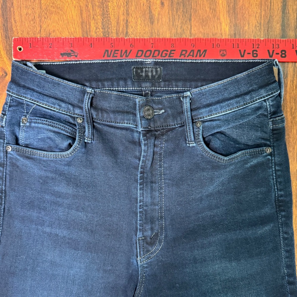 Mother the Stunner Zip Two Step Fray‎ Jean Last Call Women's Size 26 - Picture 8 of 8
